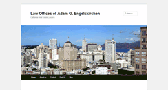 Desktop Screenshot of engelskirchenlaw.com